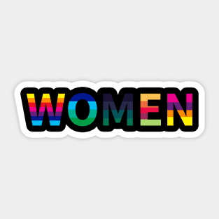 Women Sticker